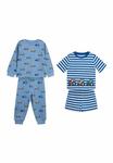 Пижама REGULAR FIT 2 PACK SET JoJo Maman Bébé, синий - фото