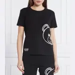 Футболка стандартного кроя Moschino, черный - фото