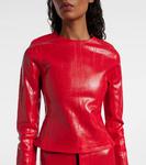 Кроп-топ Acne Studios, Red/Red - фото 5