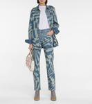 Футболка с принтом Ed Curtis Stella McCartney, Vintage Blue - фото 2