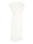 Платье Balance Waterfall ZIMMERMANN, белый - фото