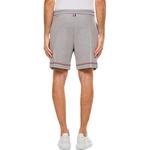 Шорты для бега Mid Rise с кулиской THOM BROWNE, серый - фото 5