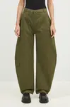 Брюки Field Pant из хлопка Alpha Industries, зеленый - фото