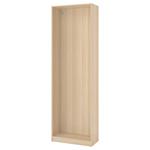 Каркас гардероба IKEA, 75x35x236 см, цвет white stained oak effect - фото