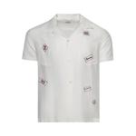 Рубашка Bode On Air Short Sleeve Shirt 'White' - фото