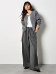 Широкие брюки Apricot, серый - фото 3