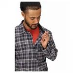 Рубашка с длинным рукавом Marmot Stonepeak Lightweight Performance Flannel, серый - фото 6