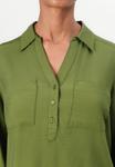 Блуза TOM TAILOR BLOUSE STRUCTURED SOLID, Deep Ivy Green/Green - фото 6