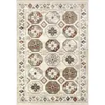 Ковер Astrid Traditional Motif Fringe Area Rug nuLOOM, 61x122 см, бежевый - фото