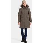 Coat Erika WNS Parka 3 Didriksons, коричневый - фото 3