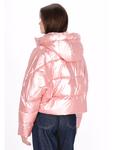 Женская куртка розового цвета myMo - фото 4