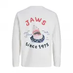 Лонгслив Jack & Jones Jaws, белый - фото 2