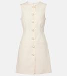 Мини-платье Whistler Veronica Beard, экрю - фото