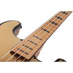 Schecter Guitar Research Model T Exotic Ziricote 4 Электрический бас-гитара Natural Satin - фото 5