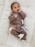 Детский хлопковый комбинезон в лесном стиле JoJo Maman Bébé, Brown - фото 2