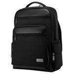 Samsonite Кожаный рюкзак средний мужской черный - фото 2