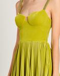 Мини-платье Elisabetta Franchi, светло-зелёный - фото 4