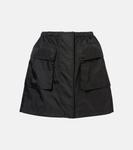 Мини-юбка из Re-Nylon Prada, черный - фото