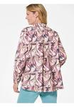 Короткий размер: блузка с принтом Goldner, мультиколор - фото 2