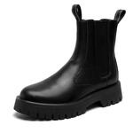 Romon Короткие мужские ботинки челси, черные - фото