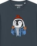 Свитер Watapparel Sweatshirt Pinguin, антрацит - фото 4