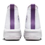Chuck Taylor All Star Move Platform Hi White Pixel Purple GS Converse, белый - фото 5