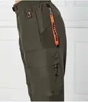 Мягкие брюки-карго Regular fit Parajumpers, зеленый - фото 4