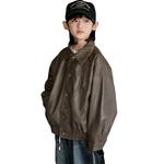 Детская куртка Lapel Moderate EASTERN CAMEL, coffee - фото