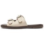 Тапочки-слайды 1,5 см женские AGSDON, Silver - фото