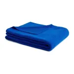 Вязаный Плед 130X170 Bassetti, синий - фото