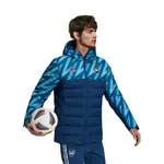 Пуховик мужской синий Adidas, синий - фото 2