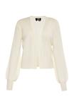 Вязаный кардиган Iparo, кремовый - фото