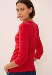 Топ Cecil Long sleeved top, Rot/Red - фото 3