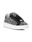 Низкие кеды с монограммой Philipp Plein, черный - фото 2