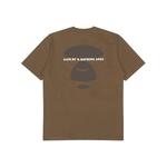 Футболка мужская Aape, красно-коричневая BWL - фото 7