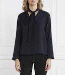 Блуза Marc Cain Loose fit, темно-синий - фото