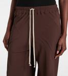 Прямые брюки Dietrich Drawstring crêpe cady Rick Owens, Mahogany - фото 4