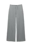 Брюки PULL&BEAR Trousers, Light Grey - фото 5