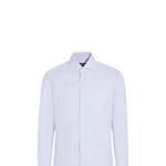 Джемперовая рубашка Zzegna, синий - фото 6