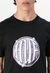 Футболка HUF ZONE TEE UNISEX, Black - фото 6