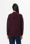 Джемпер Vero Moda VMILSE HIGHNECK PULLOVER, Winetasting/Bordeaux - фото 3