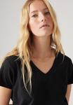 Базовая футболка BOXY V NECK TEE Levi's, черный - фото