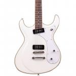 Электрогитара Sidejack Baritone 20th LTD - White on White - фото