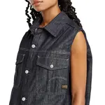 Платье G-Star Oversized sleeveless short, синий - фото 6