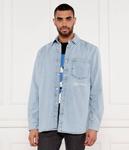 Рубашка джинсовая Regular fit Karl Lagerfeld Jeans, синий - фото