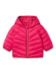 Стеганая куртка name it, розовый - фото