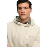 Худи Superdry с монограммой, бежевый - фото 3