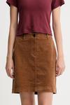 Вельветовая юбка Marc O'Polo, коричневый - фото