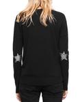 Кашемировый свитер Cici Star-Patch Zadig & Voltaire, черный - фото 2