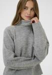 Джемпер Kaffe KAERIN ROLLNECK, Light Grey Melange/Light Grey - фото 4